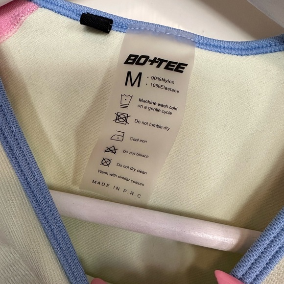 Bo+tee cropped workout tee - Picture 3 of 4